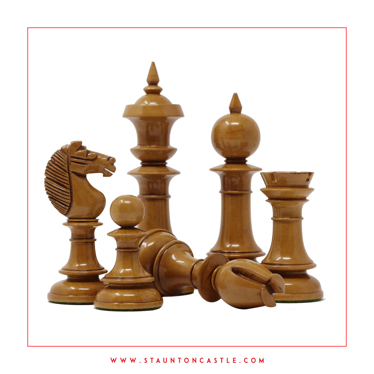 Antiqued Chess Pieces