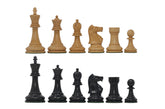 Fischer-Spassky / 1972 World Championship 3.75" Natural Boxwood/Ebony Chessmen