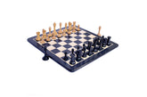 B & Company Reproduction 4.4" Staunton Ebony/Boxwood Chess Set
