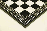 Artistry Chess Board Square size 2.25" X 2.25" Black and White in Matte Finish for 4" to 4.25" Chess Set