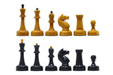 1962 Soviet Championship Historical Reproduced Tal Chess set 4" - Antiqued Boxwood and Ebony