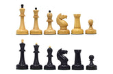 1962 Soviet Championship Historical Reproduced Tal Chess set 4" - Natural Boxwood and Eboony