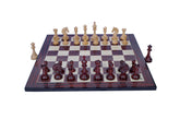 Aristocrat Series Padouk Wood Chess Set