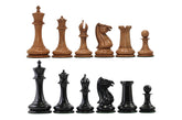 Morphy Cooke 1849-50 Vintage 4.4" Reproduction Chess Set in Distressed Antique Look