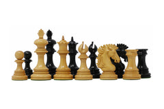 Strachan Series Luxury Staunton 4.25" Ebony Chess Pieces