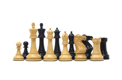 Winchester Series 4" Luxury Staunton Chess Pieces - Ebonised Wood