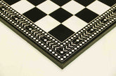Artistry Chess Board Square size 2.25" X 2.25" Black and White in Glossy Finish for 4" to 4.25" Chess Set