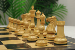 Winchester Series Luxury 4" Staunton Chess set in Golden Rosewood