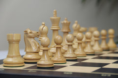 Fischer-Spassky / 1972 World Championship 3.75" Acacia Chessmen