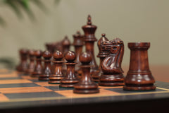 Nathaniel 1849 Antique Reproduction Vintage 3.75" Natural/Mahogany Boxwood