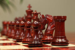 The Roman Britons Artisans Series 4.4" Luxury Staunton Chess Set in African Padouk/Boxwood