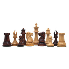 Nathaniel 1849 Antique Reproduction Vintage 3.75" Natural/Mahogany Boxwood