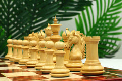 Danum Series 4.4" Premium Staunton Chess Set in Ebony Wood