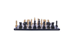 Westminster Series 4.4" Staunton Chess Set - Ebony Wood