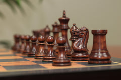 Nathaniel 1849 Antique Reproduction Vintage 3.75" Distressed/Mahogany Boxwood