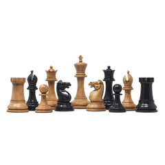 The Jaques Tournament Anderssen “Drop-Jaw” Replica Chessmen – 4.4" King