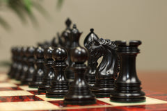 Javis Series Luxury Staunton 4.4" Chess set in Boxwood and Ebony Wood