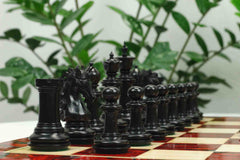 Danum Series 4.4" Premium Staunton Chess Set in Ebony Wood