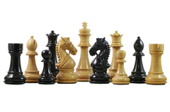 Bridle Series 4.5" Premium Staunton Chess Set in Ebony and Box wood