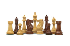 Winchester Series Luxury 4" Staunton Chess set in Golden Rosewood