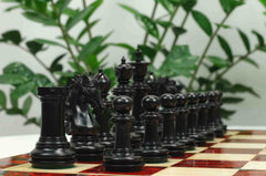 Danum Series 4.4" Premium Staunton Chess Set in Ebony Wood