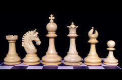 Aristocrat Series Premium Staunton 4" Ebony wood Chess Set