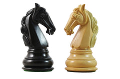 Columbian Series 4.5" Premium Staunton Chess Set in Ebony and Box Wood