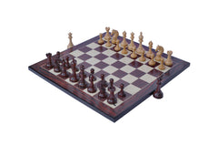 Aristocrat Series Padouk Wood Chess Set