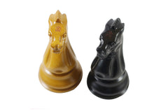 B & Company Reproduction 4.4" Staunton Ebony/Boxwood Chess Set