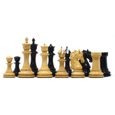 Heritage Series 4.4" Premium Staunton Ebony wood Chess Set