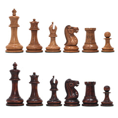 Nathaniel 1849 Antique Reproduction Vintage 3.75" Distressed/Mahogany Boxwood