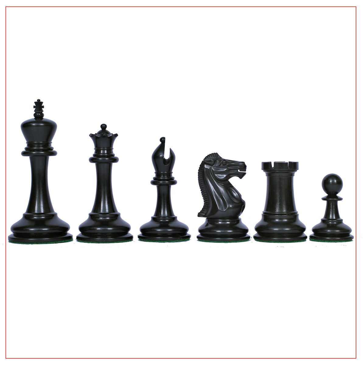 Championship Series 3.5" Ebony Staunton Chess Set
