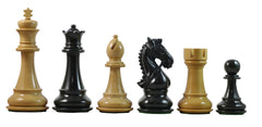 Bridle Series 4.5" Premium Staunton Chess Set in Ebony and Box wood