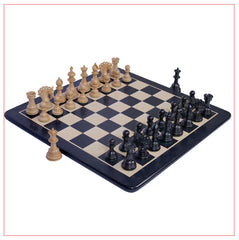 Westminster Series 4.4" Staunton Chess Set - Ebony Wood