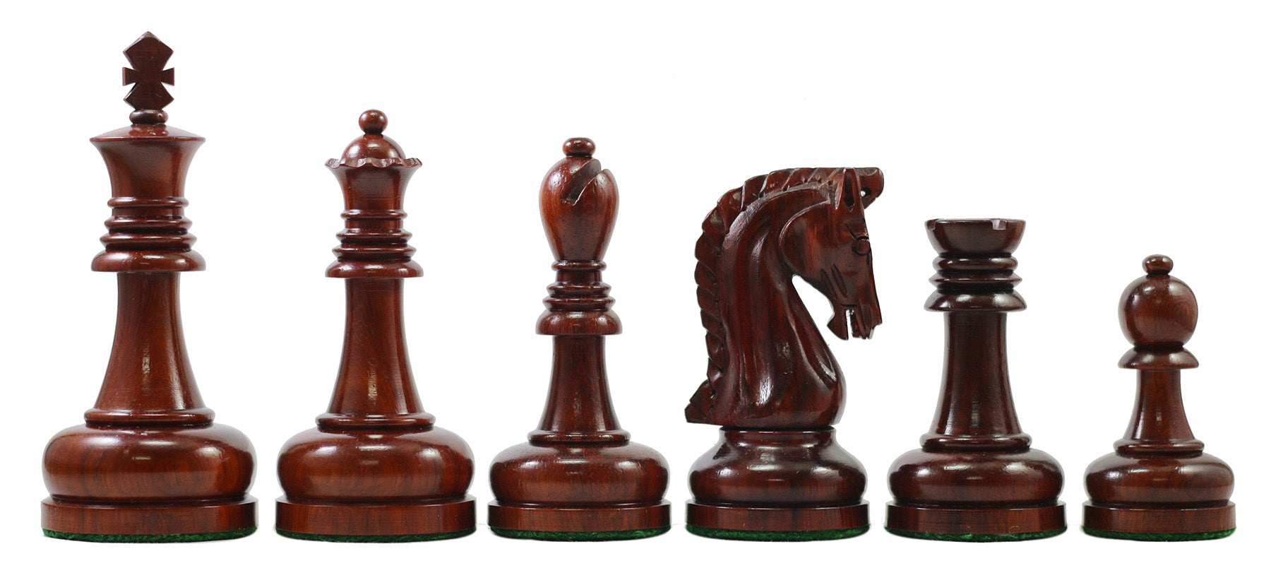 Augusta Series 4.125" Premium Staunton Chess Set