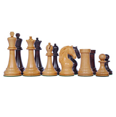 Piatigorsky 1865 Reproduction Staunton 4.5" Chess Pieces