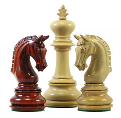 Alexandria Series 4.5" Premium Staunton Padouk Wood Chessmen
