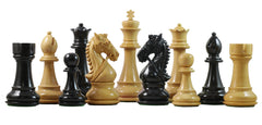 Bridle Series 4.5" Premium Staunton Chess Set in Ebony and Box wood