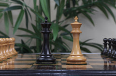 The Brilliant Gold Collector Series Luxury Staunton 4.4" Chess Set