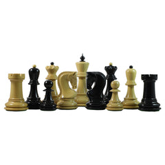 Zagreb '59 Series Luxury Chessmen - 3.75" King Height