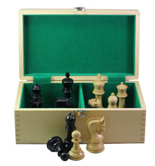 Wooden Storage Box for 4" King Height Chess Set in Maple wood