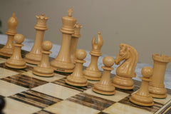 Tristan Series Luxury Staunton Chess Pieces in Ebony wood: King Size 4.4"
