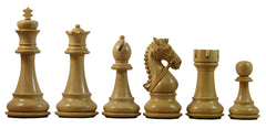 Bridle Series 4.5" Premium Staunton Chess Set in Ebony and Box wood