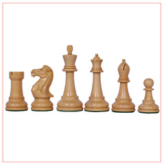 Verona Series 4" Luxury Staunton Golden Rose wood Chessmen