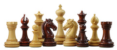 Attica Series Premium Staunton 4" Chess set in Padouk and Box wood
