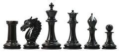 Victoria Series 4.4" Luxury Staunton  Ebony Wood Chess Set
