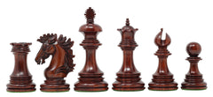 Strachan Series Luxury Staunton 4.25" African Padouk Chess Pieces