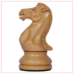 Verona Series 4" Luxury Staunton Chess Pieces - Ebonised Wood