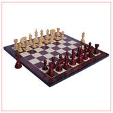 Westminster Series 4.4" Staunton Chess Set - Padouk Wood