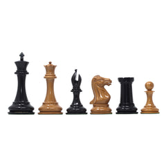 The Brilliant Gold Collector Series Luxury Staunton 4.4" Chess Set